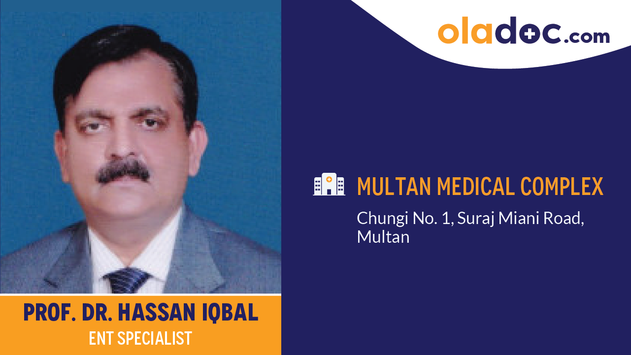 Practice locations of Dr.Hassan Iqbal